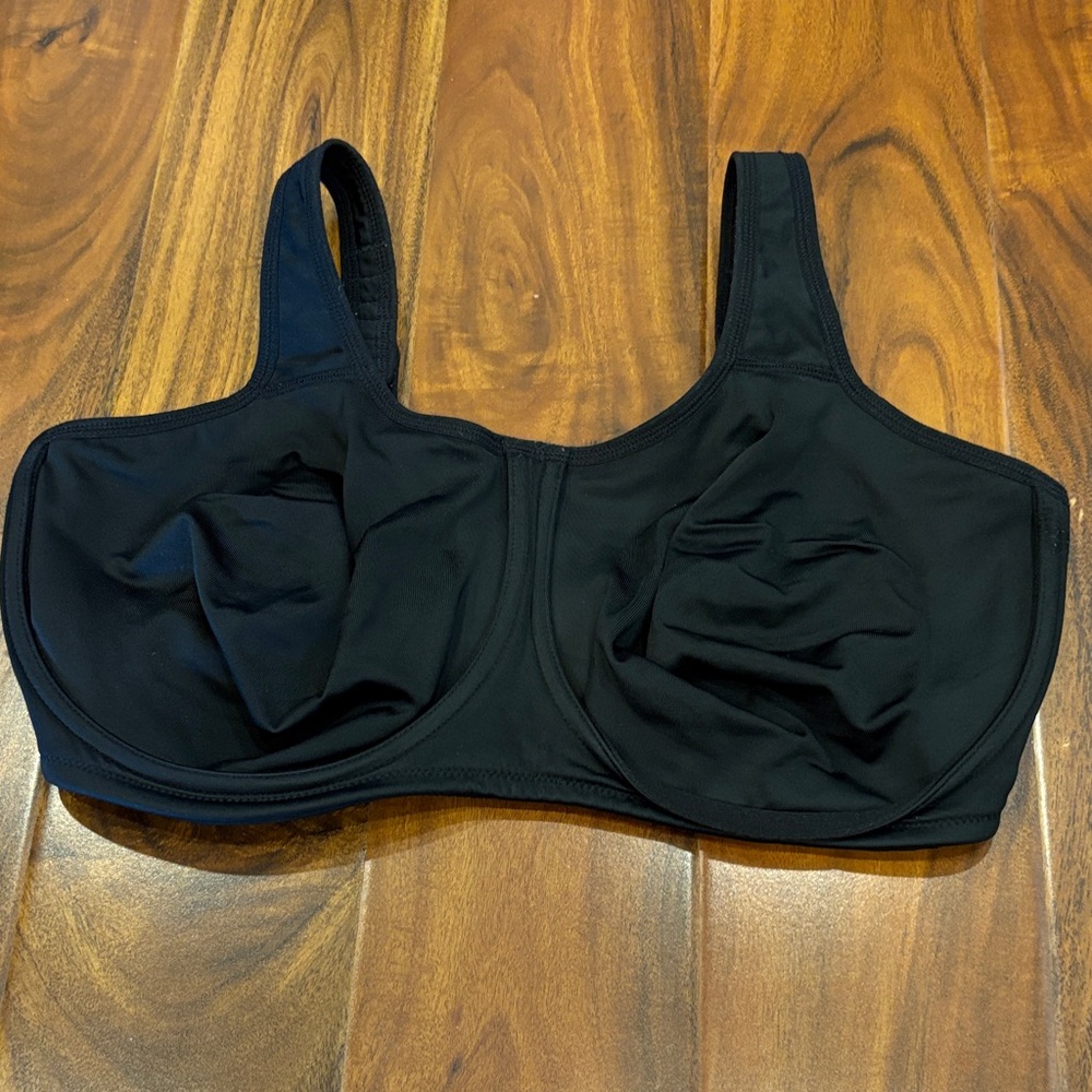 Wacoal Black Wireless Full-Coverage Support Bra - best workout bra ever !